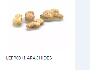 Arachide frais et sec